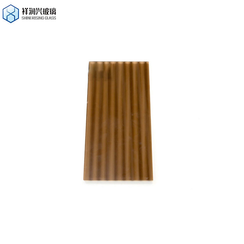 ISO 인증 3mm-8mm 맑은 청동 카라타치 칭다오 미스트라이트 플로라 플루트 패턴 유리