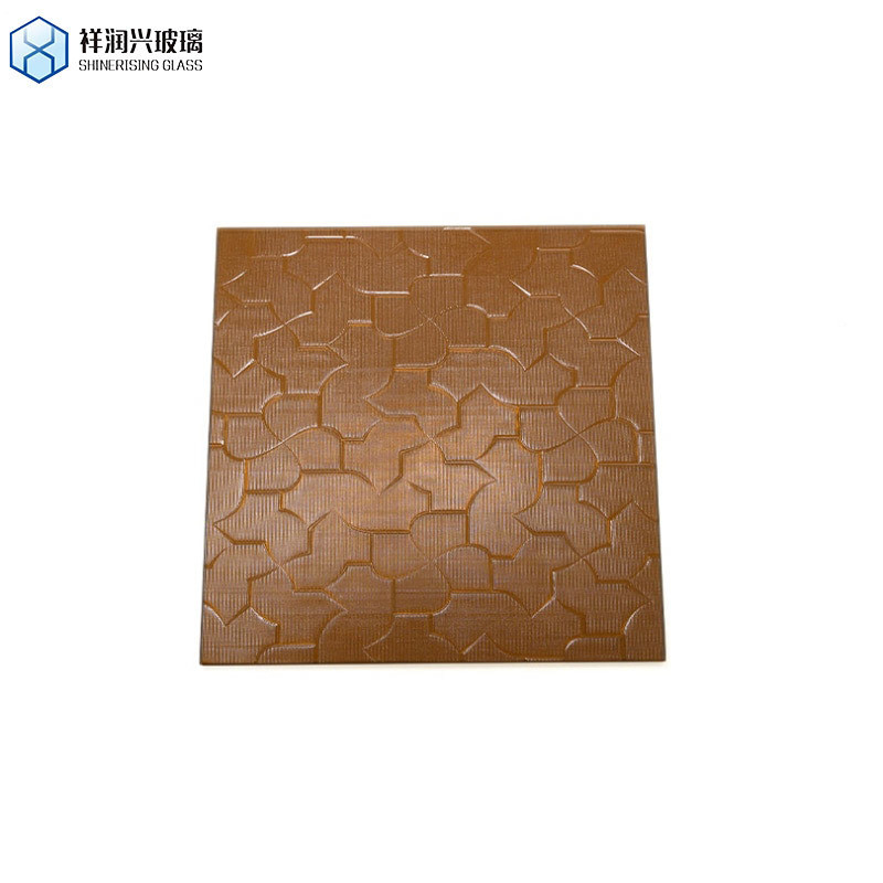 1mm Rain/Diamond/Water Coloured Mirror Glass for Architecture and Brown Embossed Glass (건축 및 브라운 엠보스 된 유리)