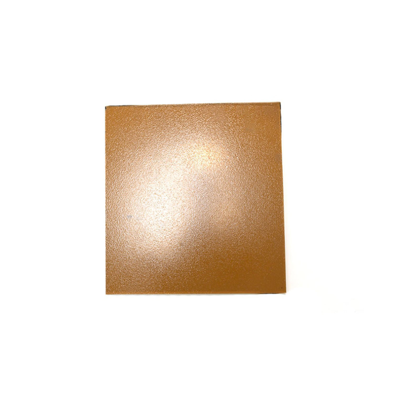 장식용 3mm 4mm 5mm 밀레니엄 스타인 유리 갈색 엠보스 된 유리