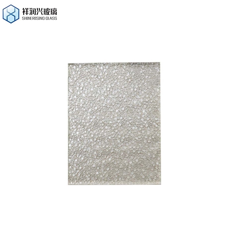 평평한 닦은 가장자리 작업 laminated 유리 울타리 패턴 리브 된 유리 6mm 8mm 10mm 12mm