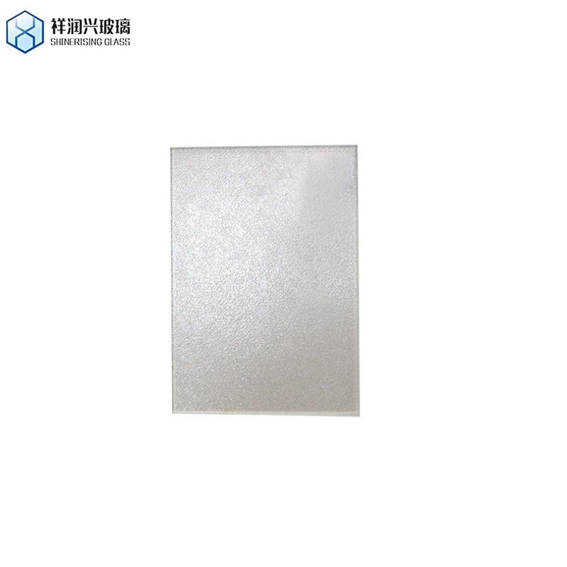 5mm 8mm 10mm 추가 맑은 밤 진주 크리스탈 조각 엽 유리 패턴 유리 욕실