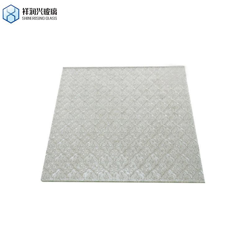 청정 플로라 패턴 유리 3mm 4mm 5mm 목욕실 창문