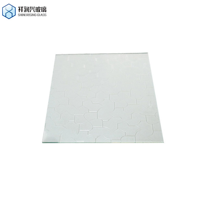 5mm Deep Acid Etched Clear Decorative Glass Crystal/Fiutelite-S/Fiutelite-B/Karatachi Glass 5mm 심산석으로 새겨진 선명한 장식 유리 결정/피우텔라이트-S/피우텔라이트-B/카라타치 유리