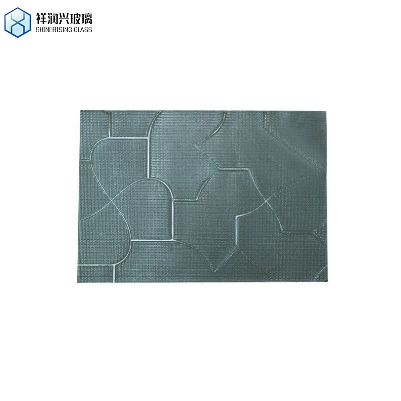 패턴화된 유리 4mm 6mm 8mm 12mm 맞춤형 디자인 그림 유리 템퍼드 글래스 베고니아 패턴