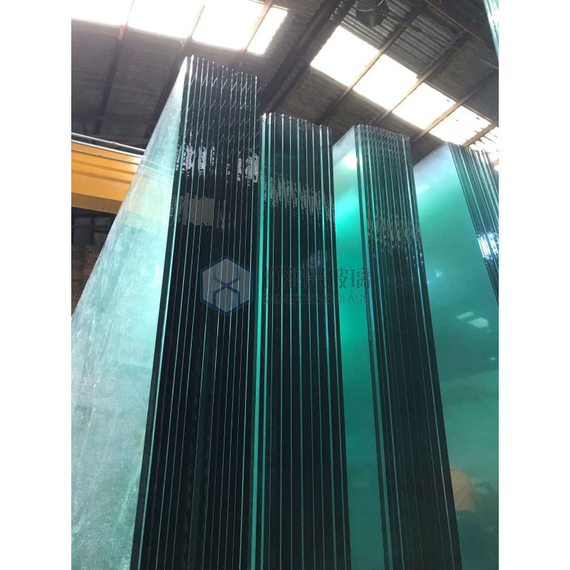 블루 Ect. 커브 라미네이트 글래스 블루 스틸 레벨 슈퍼-테머드 글래스