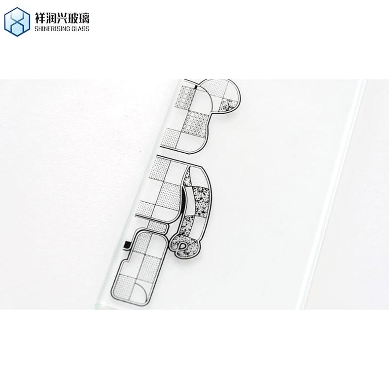 평평한 0.5mm 0.7mm 1mm 2mm 3mm 용량 터치 스크린 LCD 디스플레이 커버용 얇은 실크 스크린 인쇄 유리