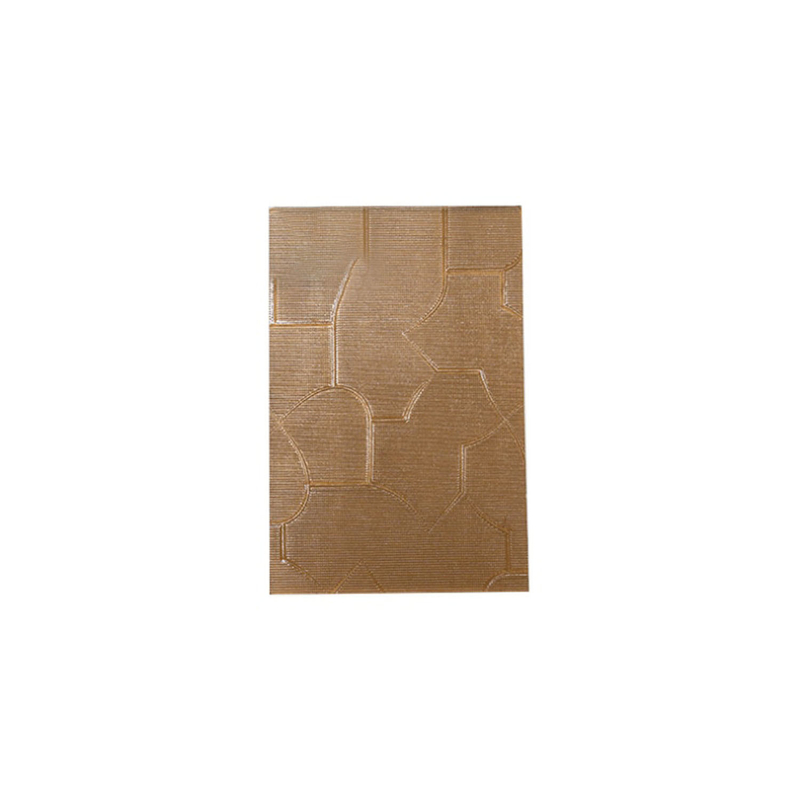 4mm 및 5mm 청동 카라타치 패턴 유리