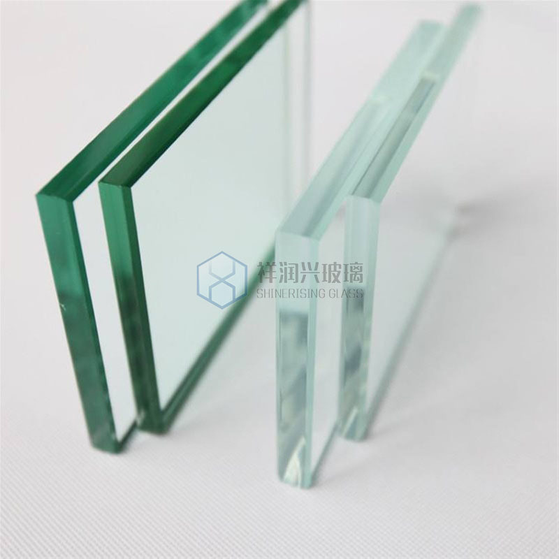 6mm 8mm 10mm 12mm 15mm 19mm 건물 사용자 정의를 위한 래미네이트 된 선명한 온화 유리